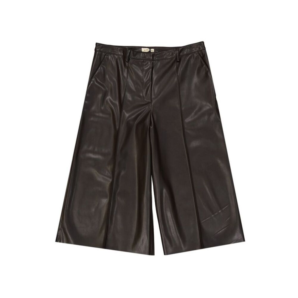 Blanca Vita Faux Leather Shorts Women